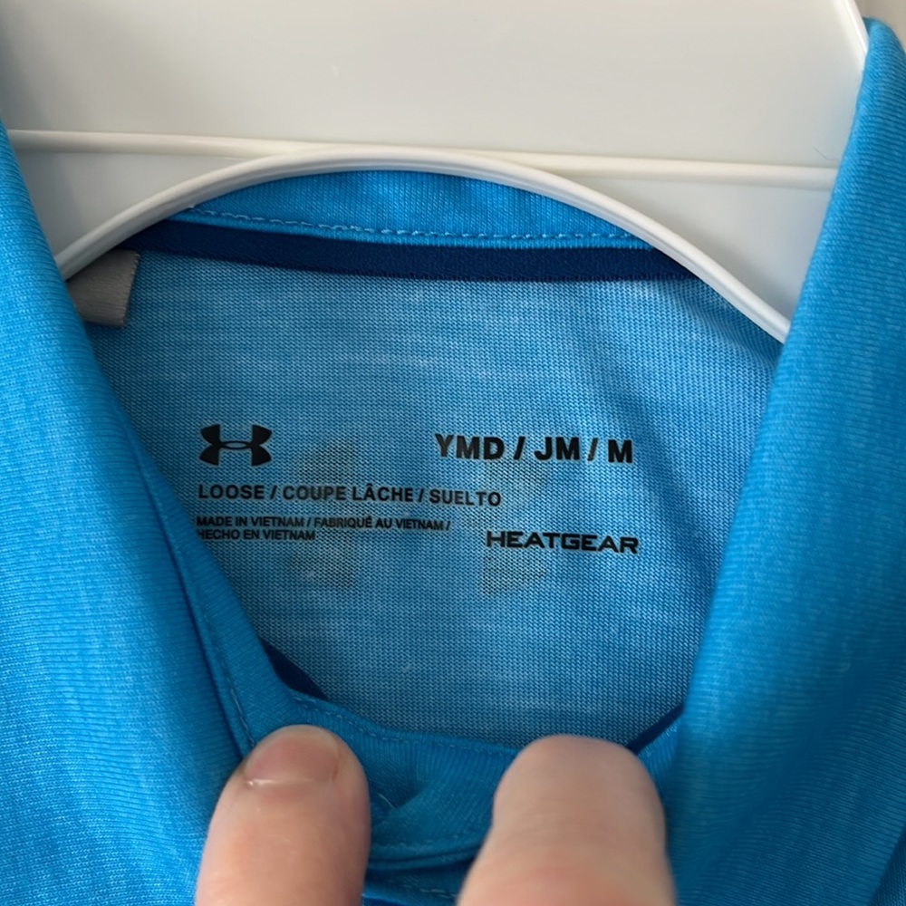 Under Armour Boys Polo Excellent Condition - Picture 4 of 5